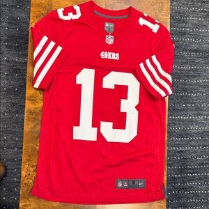 NFL San Francisco 49ers Red Brock Purdy Jersey Men’s Small